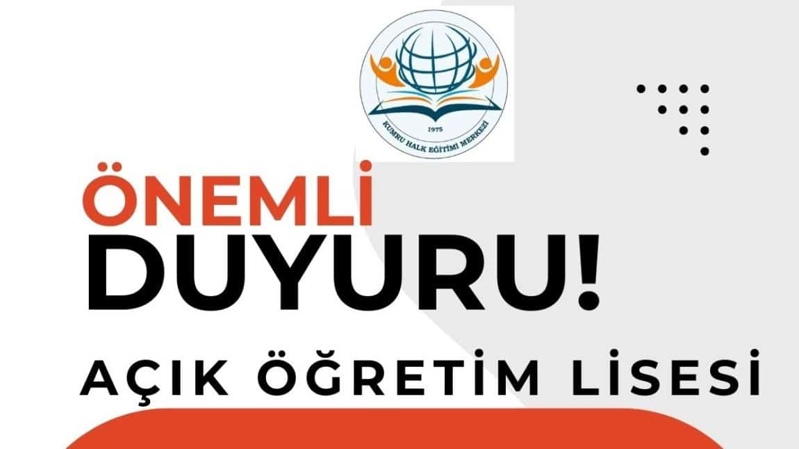 AÇIK ÖĞRETİM LİSESİ KAYIT YENİLEME İŞLEMLERİ 20 MAYIS 2024 TARİHİ MESAİ BİTİMİNE KADAR YAPILABİLECEK!