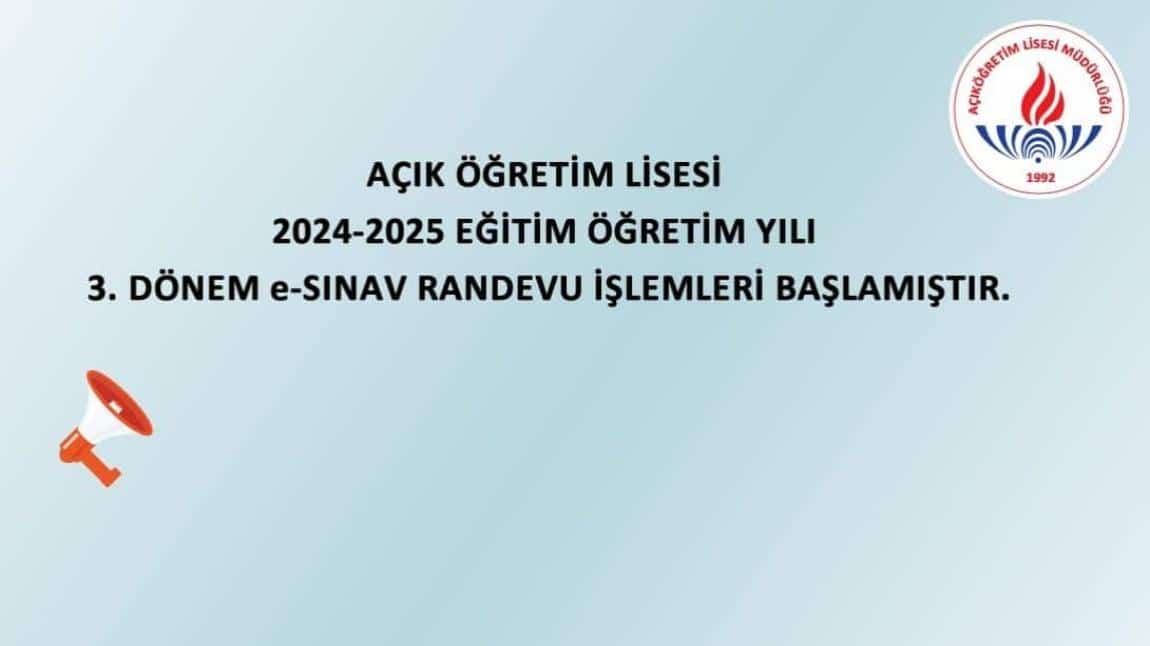 ÖNEMLİ DUYURU!